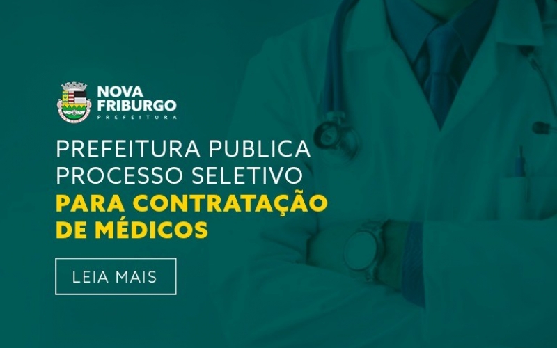 PREFEITURA PUBLICA PROCESSO SELETIVO PARA CONTRATAÇÃO DE MÉDICOS